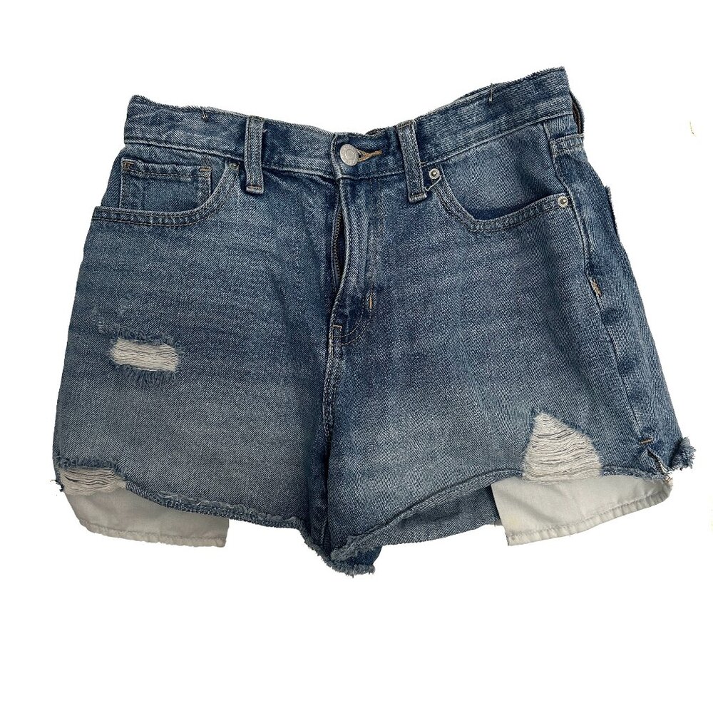 Old Navy Cut-Off High Rise Denim Shorts - Girls Size 16
